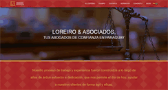 Desktop Screenshot of loreiroyasociados.com